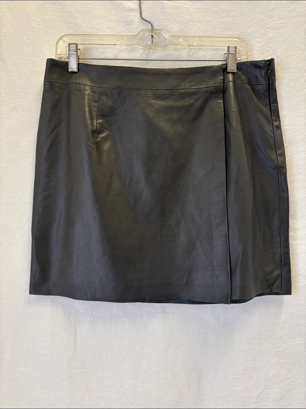 Joie Remaria Lamb Leather Mini Skirt